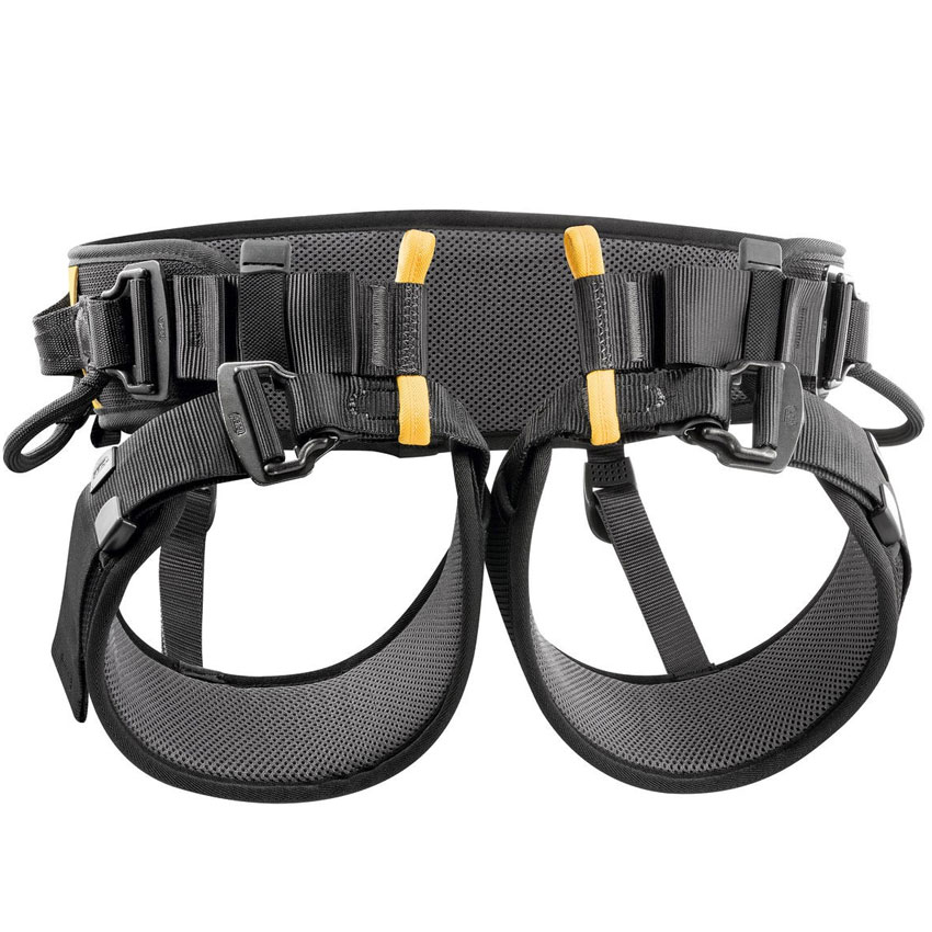harness PETZL Falcon Ascent black/grey